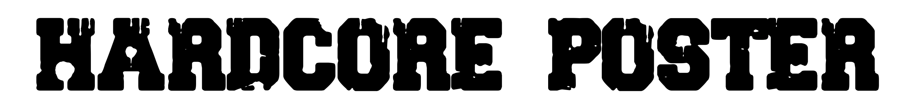 Hardcore Poster